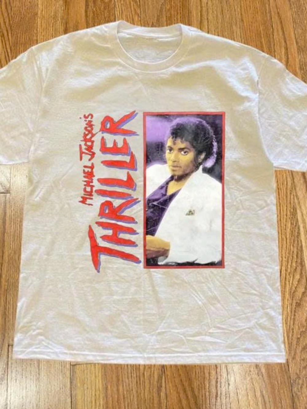 Michael Jackson white shirt